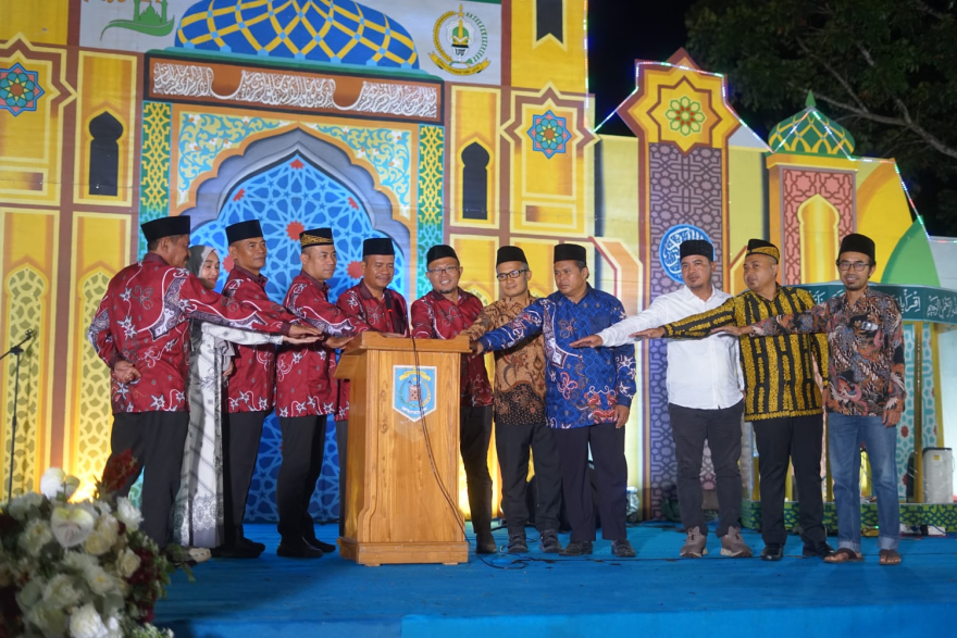 Musabaqah Tilawatil Qur'an (MTQ) ke-9 Kecamatan Batu Sopang di Desa Sungai Terik
